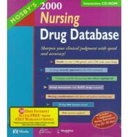 Mosby's 2000 Nursing Drug Database CD-ROM