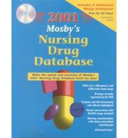 Mosby's 2001 Nursing Drug Database CD-ROM