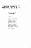 Advances in Surgery. Vol. 37