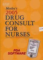 Mosby's 2005 Drug Consult For Nurses Pda Software