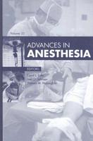 Advances in Anesthesia. Vol. 25