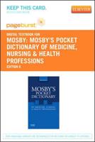 Mosby's Pocket Dictionary of Medicine, Nursing & Health Professions Pageburst Access Code