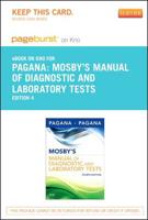 Mosby's Manual of Diagnostic and Laboratory Tests - Pageburst E-book on Kno Retail Access Card