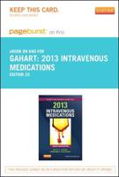 2013 Intravenous Medications Pageburst on Kno Retail Access Code