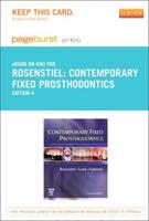 Contemporary Fixed Prosthodontics Pageburst on Kno Retail Access Code