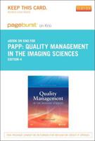 Quality Management in the Imaging Sciences - Pageburst E-book on Kno Retail Access Card