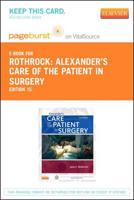 Alexander's Care of the Patient in Surgery Pageburst E-book on Vitalsource Retail Access Card