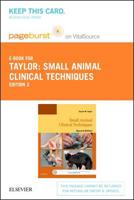 Small Animal Clinical Techniques - Pageburst E-book on Vitalsource Retail Access Card