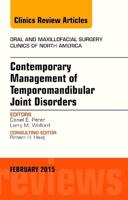 Contemporary Management of Temporomandibular Joint Disorders