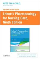 Lehne's Pharmacology for Nursing Care Access Code