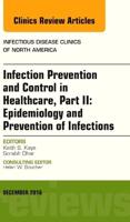 Infection Prevention and Control in Healthcare. Part II Epidemiology and Prevention of Infections
