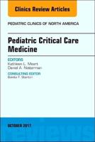 Pediatric Critical Care Medicine