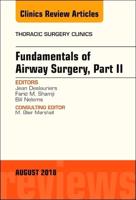 Fundamentals of Airway Surgery. Part II