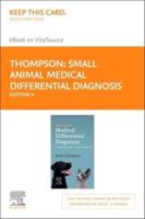 Small Animal Medical Differential Diagnosis - Elsevier Ebook on Vitalsource Access Card