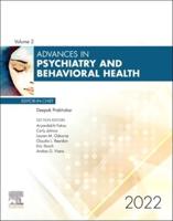 Advances in Psychiatry and Behavioral Heath