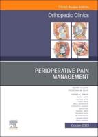 Perioperative Pain Management