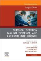 Surgical Decision Making, Evidence, and Artificial Intelligence