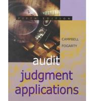 Audit Judgement Applications