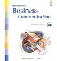 Applications in Business Communication