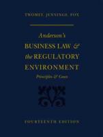 Anderson's Business Law & The Regulatory Environment