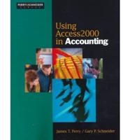 Using Access 2000 in Accounting
