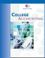 College Accounting. Chapters 1-29
