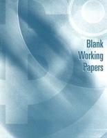 Blank Working Papers