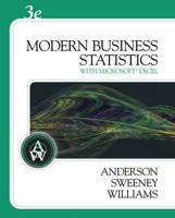 Modern Business Statistics With Microsoft Office Excel