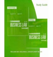 Study Guide for Miller/Jentz's Fundamentals of Business Law: Summarized Cas