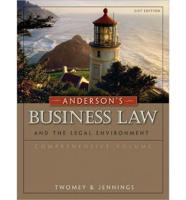 Anderson's Business Law and the Legal Environment