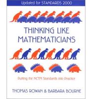 Thinking Like Mathematicians