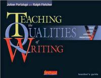 Teaching the Qualities of Writing