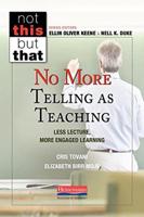 No More Telling as Teaching