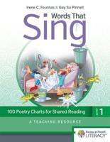 Words That Sing, Grade 1: 100 Poetry Charts for Shared Reading