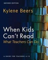 When Kids Can't Read, What Teachers Can Do