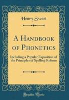 A Handbook of Phonetics