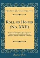 Roll of Honor (No. XXII)