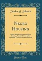 Negro Housing