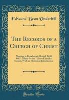 The Records of a Church of Christ