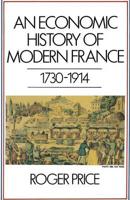 An Economic History of Modern France, 1730-1914