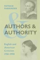 Authors and Authority