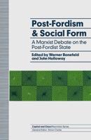 Post-Fordism and Social Form