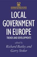 Local Government in Europe : Trends And Developments
