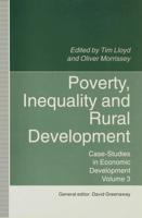 Poverty, Inequality, and Rural Development