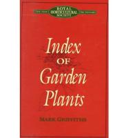 The New Royal Horticultural Society Dictionary [Of Gardening] Index of Garden Plants