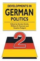 Developments in German Politics 2