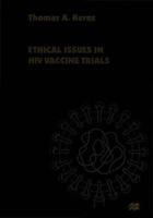 Ethical Issues in HIV Vaccine Trials