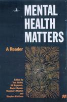 Mental Health Matters: A Reader