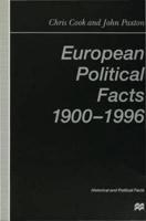 European Political Facts 1900-96