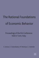 The Rational Foundations of Economic Behaviour